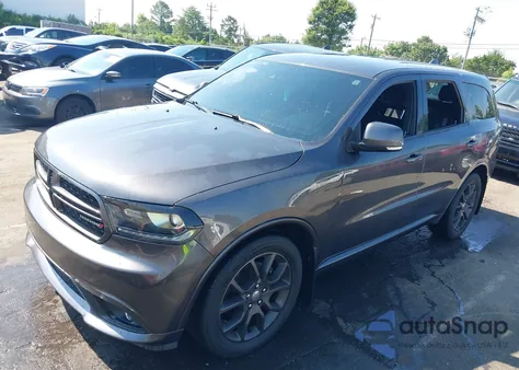 2017 Dodge Durango R/T Rwd from USA, damaged, VIN 1C4SDHCT7HC690292